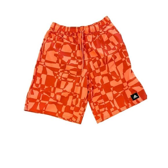 Adidas Men's Small Orange Swim Suit, Bathing Suit, Trunks NWT - Picture 1 of 7